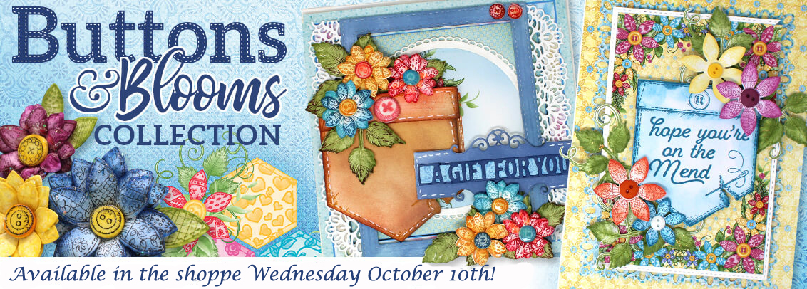 Heartfelt Buttons and Blooms banner