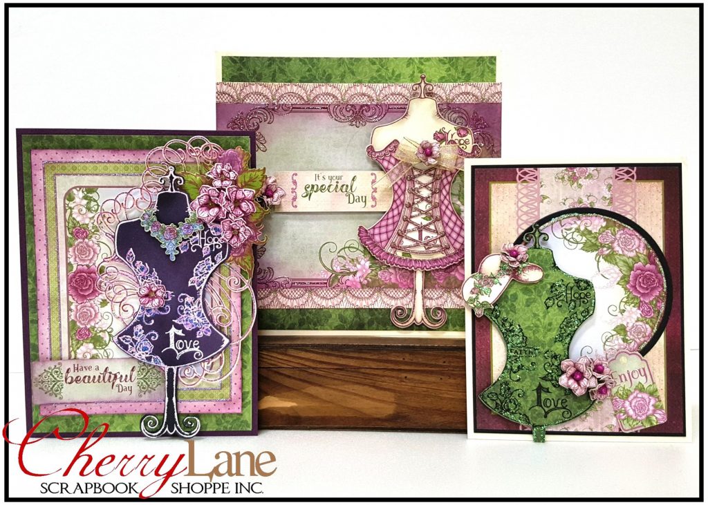 Floral Fashionista Cards