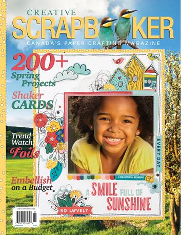 Creative Scrapbooker Spring 2019 Front Cover