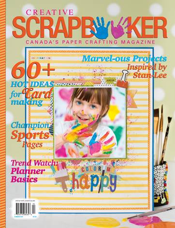 Creative Scrapbooker Summer 2019 Front Cover