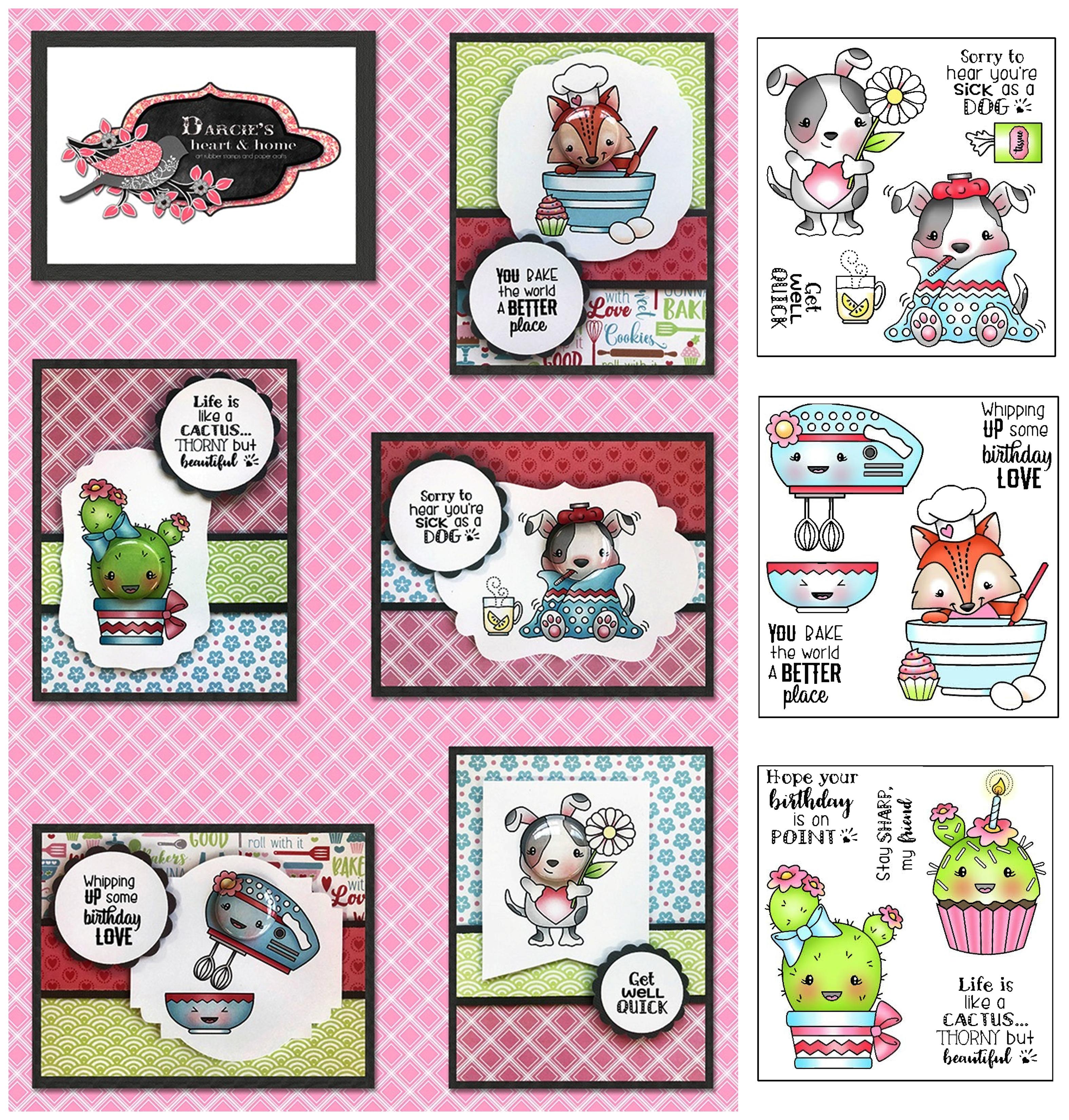 Darcies 2019-03 March w stamps