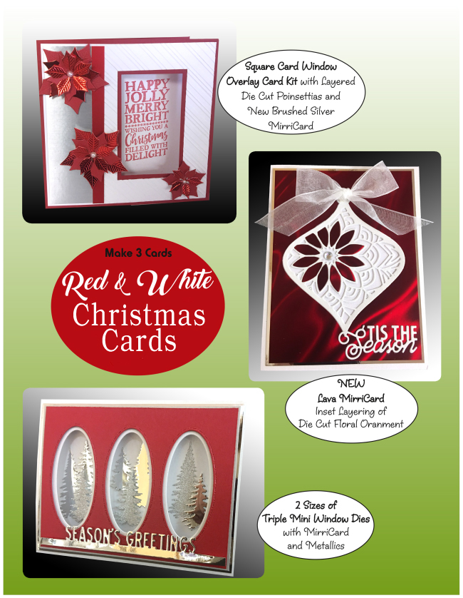 Red White Christmas Cards